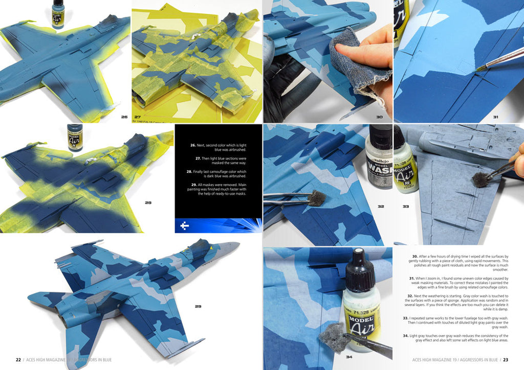 Issue 19. Agressors In Blue - Spanish