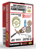 DOOZY! 1/24 UNIVERSAL STEEL DRUM HATCH WITH FLAMETHROWER MOUNT