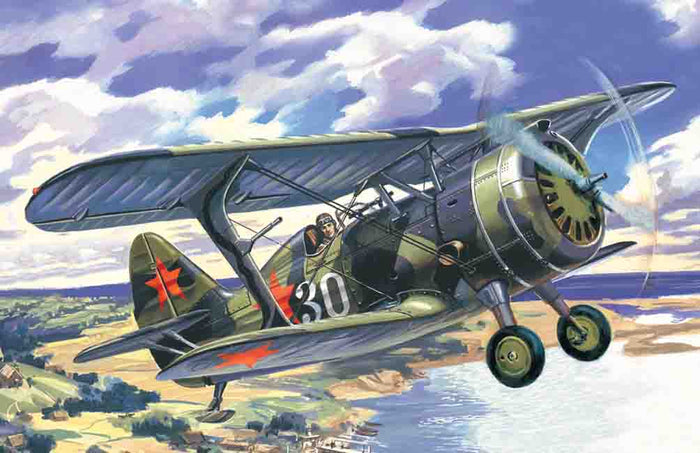 1/72 I-15 bis WWII Soviet Biplane Fighter