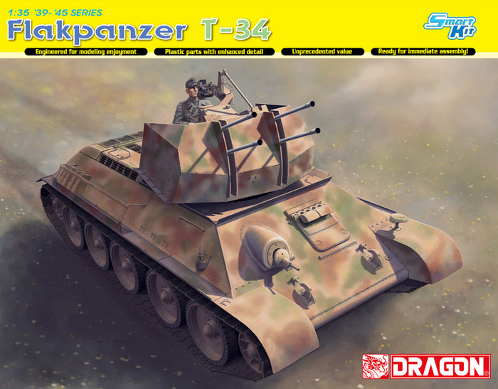 1/35 FLAKPANZER T-34 ( r ) (SMART KIT)