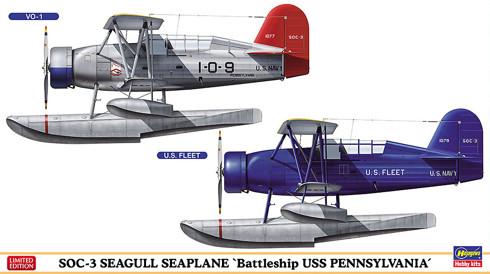 1/72 SOC-3 Seagull Seaplane "Battleship USS Pennsylvania"