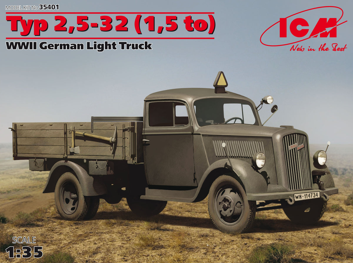 1/35 Typ 25-32 (15 to) WWII German Light Truck