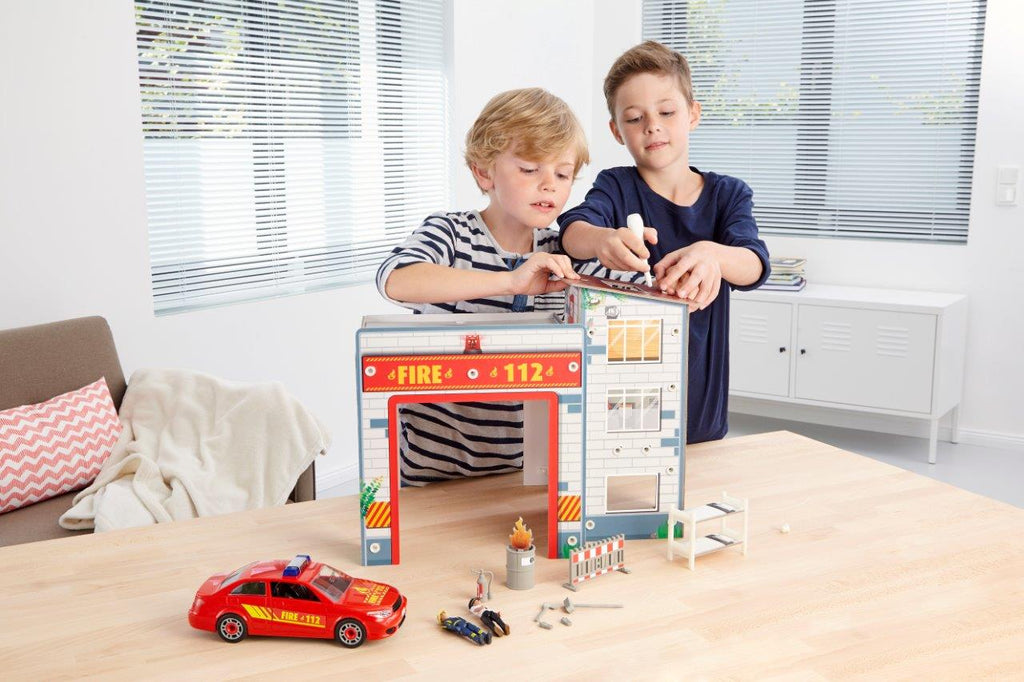 1/20 JUNIOR KIT Playset Fire Station