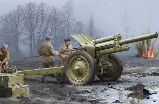 1/35 Soviet 122mm Howitzer 1938 M-30 Early Version