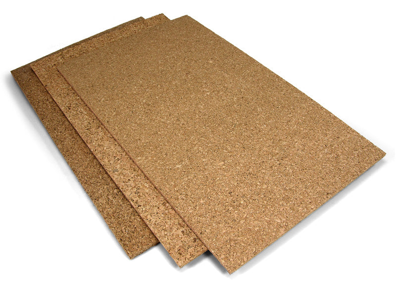 Cork Sheets - Coarse Grained 200x300x2mm (2 Sheets)