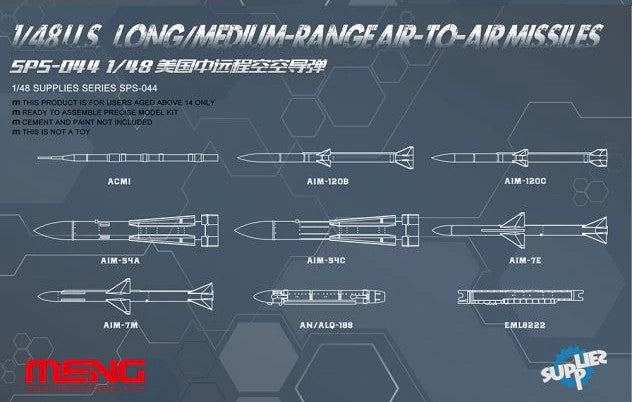 1/48 U.S.Long/Medium-range Air-to-air Missile
