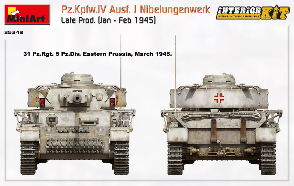 1/35 Pz.Kpfw.IV Ausf. J Nibelungenwerk Late Prod. (Jan - Feb 1945)