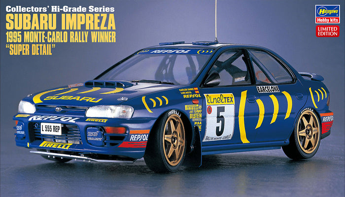 1/24 Subaru Impreza 1995 Monte-Carlo Rally Winner "Super Detail" [Collecotrs' Hi-Grade Series]