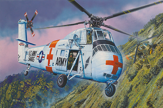 1/48 CH-34 US ARMY Rescue - Re-Edition