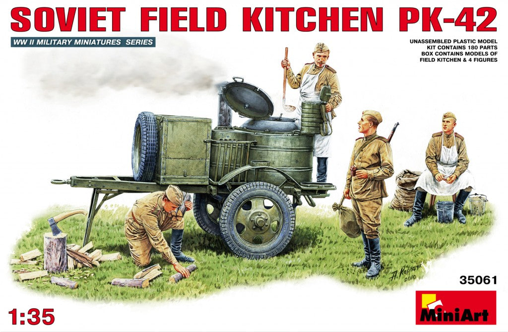 1/35 Soviet Field  Kitchen KP-42