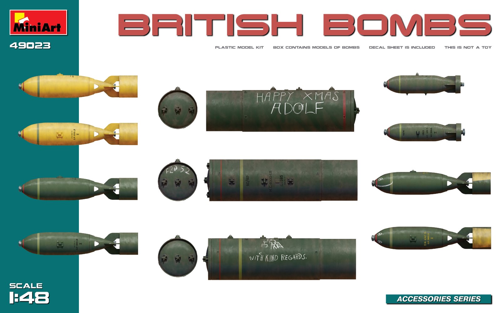 1/48 British Bombs
