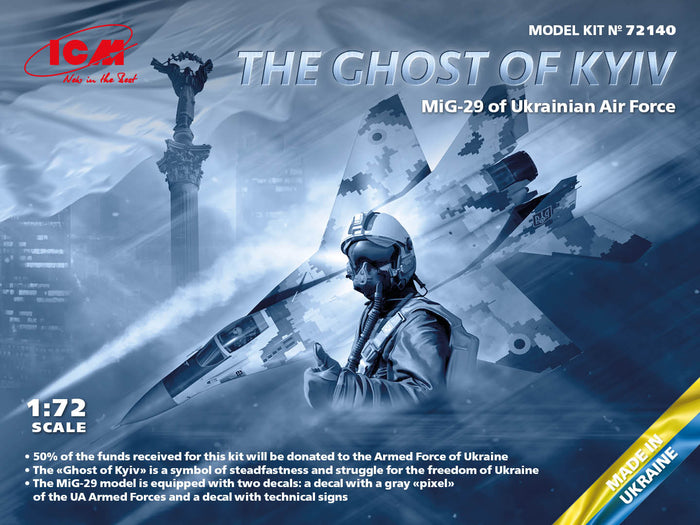 1/72 The Ghost of Kyiv MiG-29 Ukraina Air For.