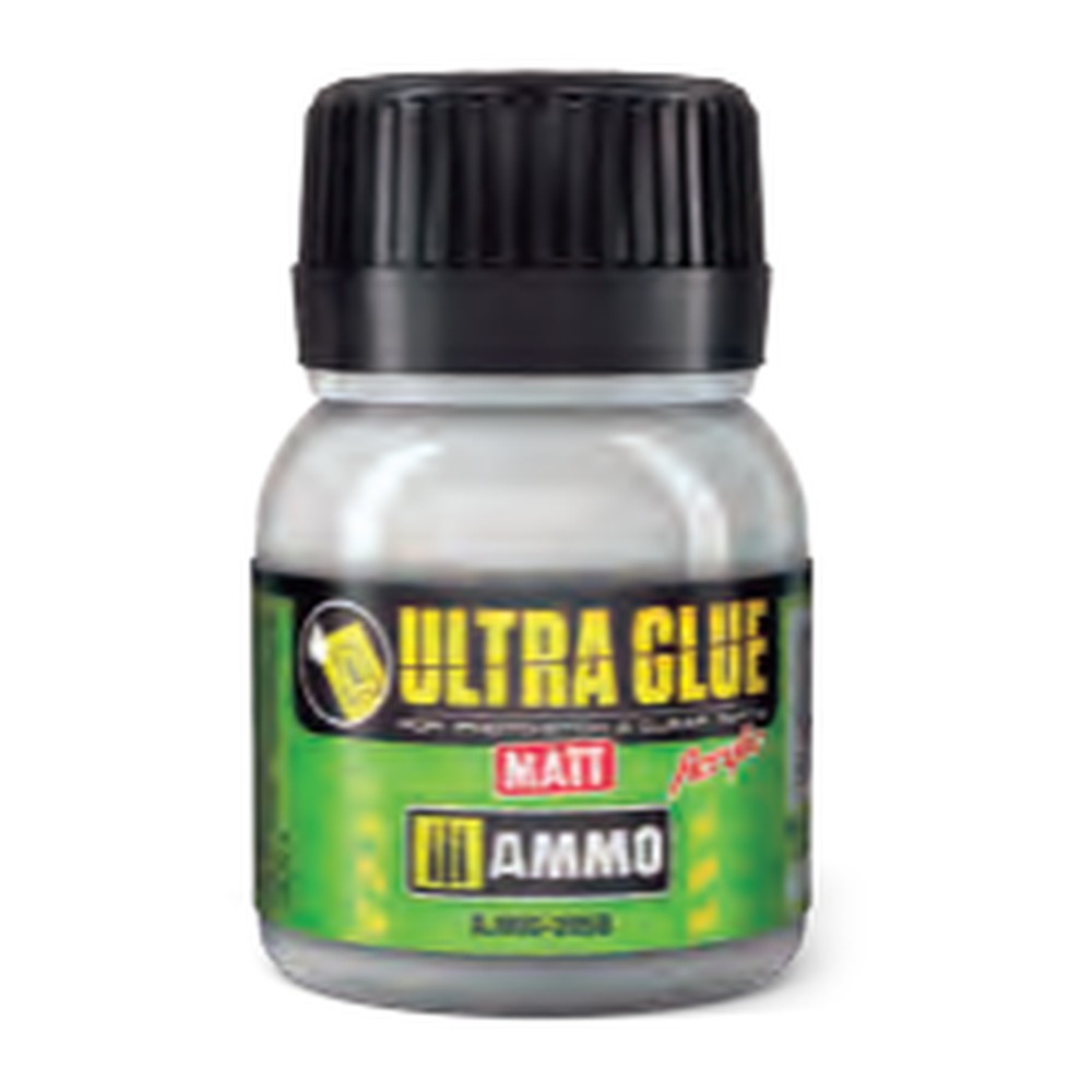 Ultra Glue Matt - for Etch, Clear Parts & More (Acrylic Waterbase Glue)