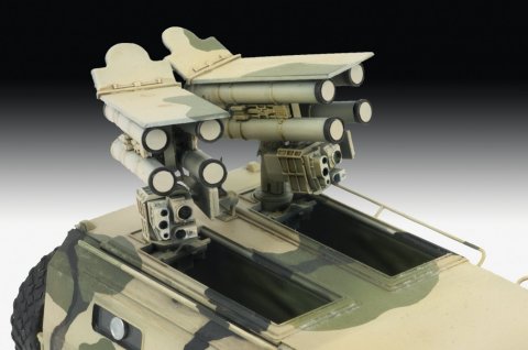 1/35 Russian Armored Vehicle Gaz-233014 with AT Missile System "Kornet-D"