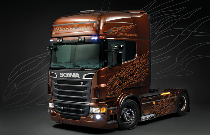 1/24 Scania R730 "Black Amber"