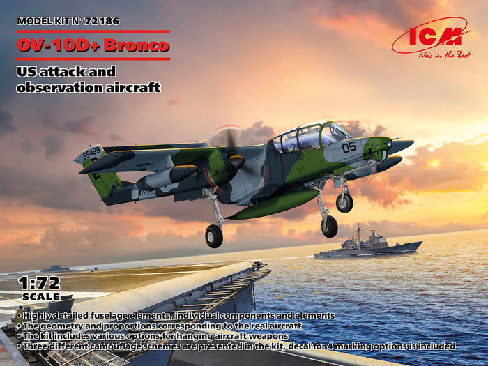 1/72 OV-10D+ Bronco US attack and observation aircraft