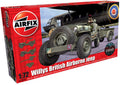 1/72 Willys Jeep, Trailer & 6PDR Gun