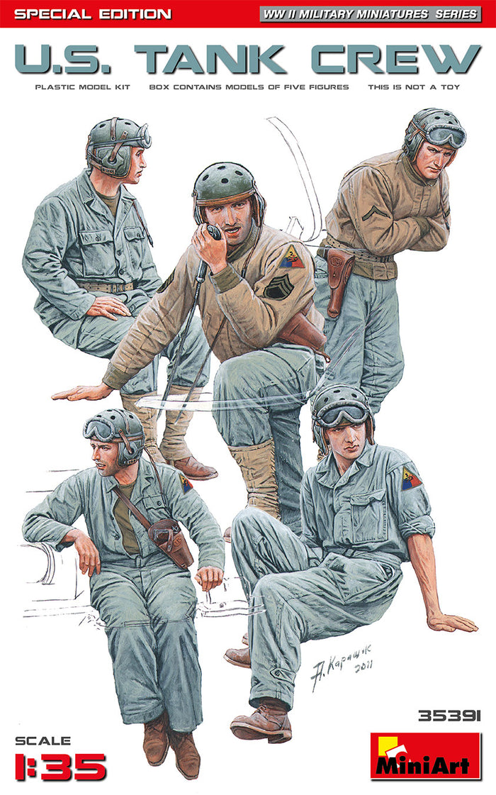 1/35 U.S. Tank Crew Special Edition