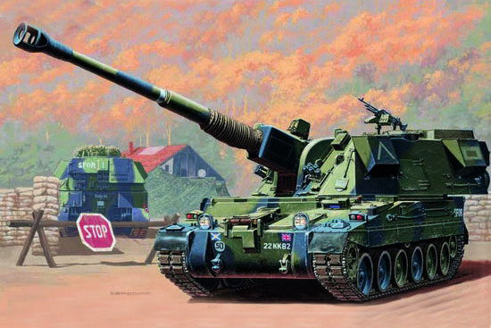 1/35 Britische 155 mm AS-90 Selbstfahrlafette