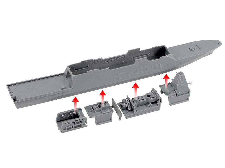 1/700 Water Line JMSDF Defense Ship FFM-1 Mogami