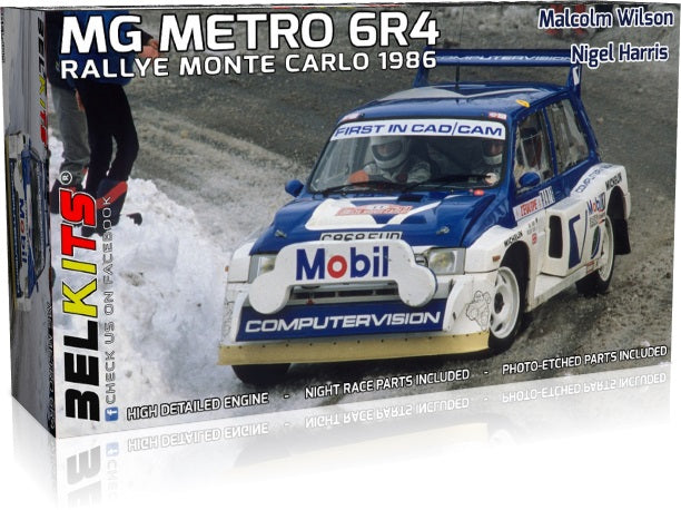1/24 MG Metro 6R4 Rally Monte Carlo 1986 "M.Wilson / N.Harris"