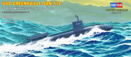 1/700 USS Navy Greeneville Submarine SSN-772