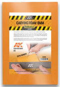 Carving Foam 8 mm A5 Size (228x152 mm)