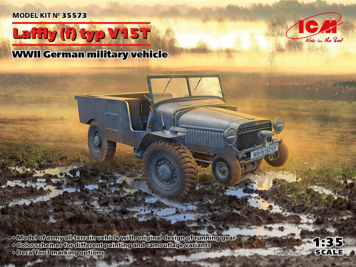 1/35 Laffly ftyp V15T WWII German military vehicle