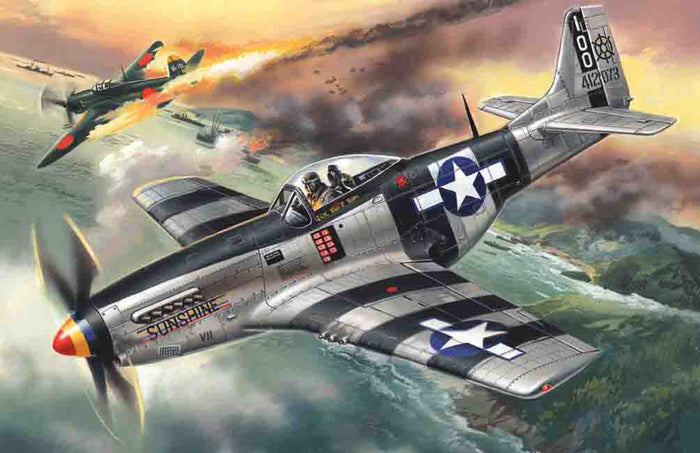 1/48 Mustang P-51K WWII American Fighter