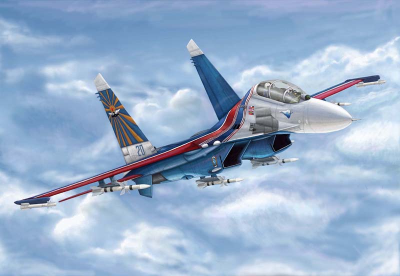 1/144 Russian Su-27UB Flanker C