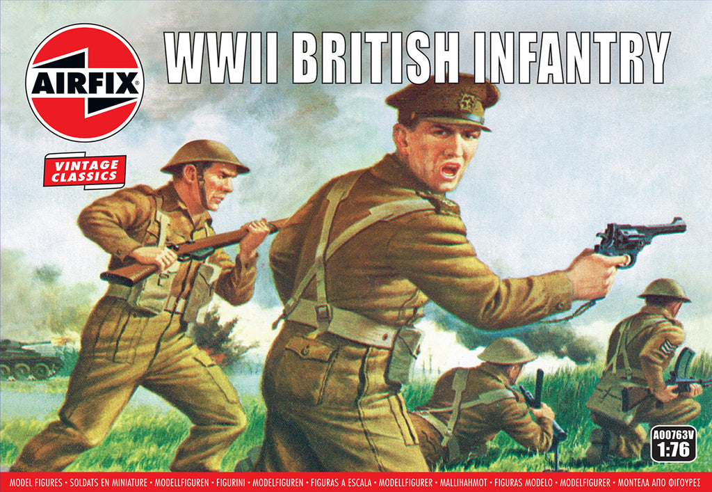 1/76 VINTAGE CLASSIC: WWII British Infantry