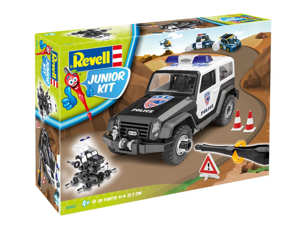 1/20 JUNIOR KIT Offroad Vehicle Police