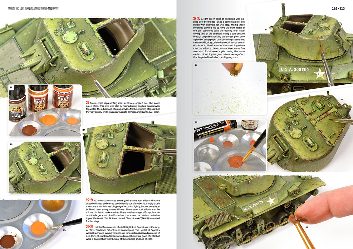Modeling WW2 Light Tanks and Armored Vehicles English