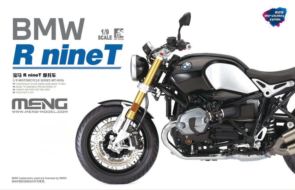 1/9 BMW R nineT (Pre-Colored Edition)