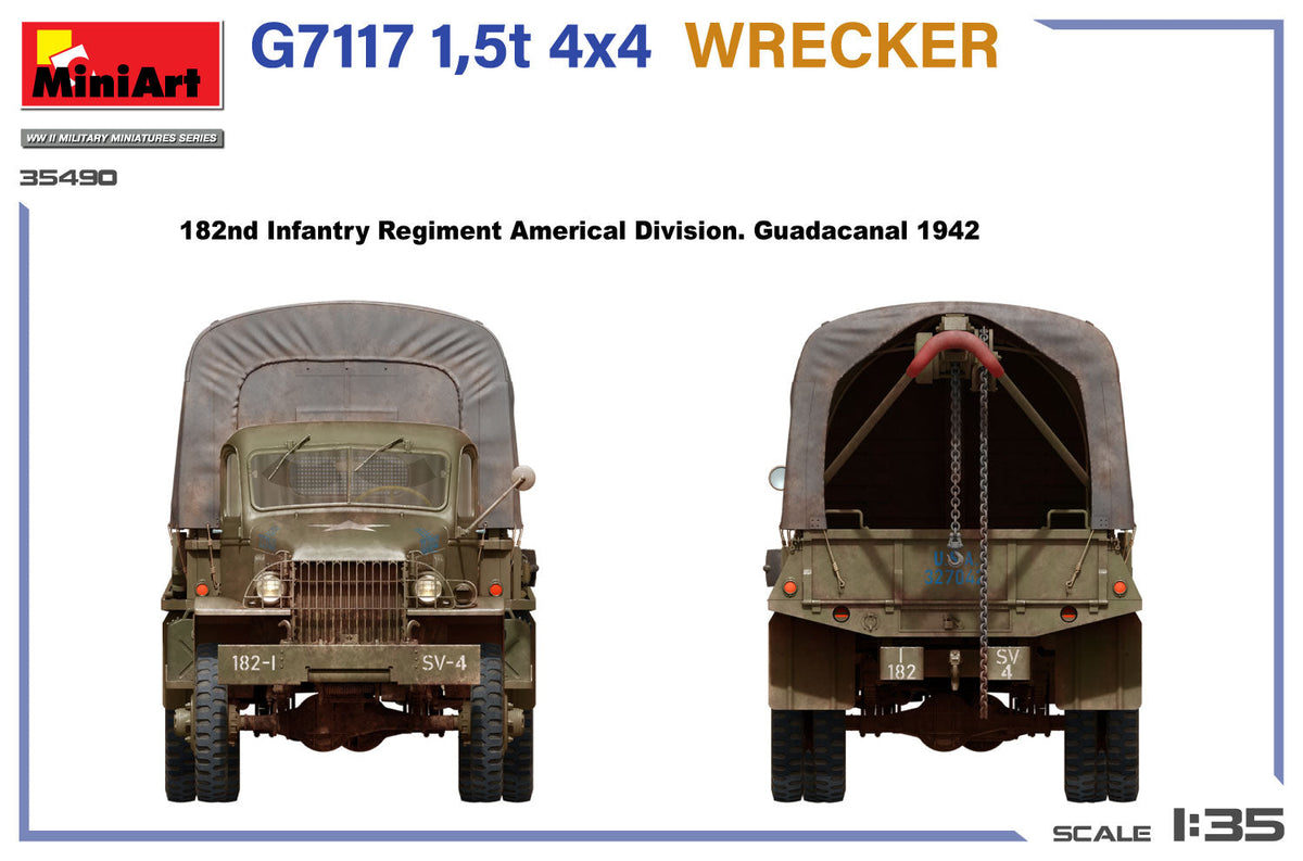 1/35 G7117 1,5t 4x4  Wrecker