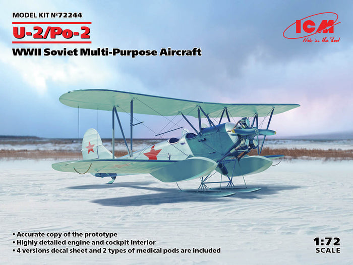 1/72 U-2/Po-2 WWII Soviet Multi-Purpose Aircr.