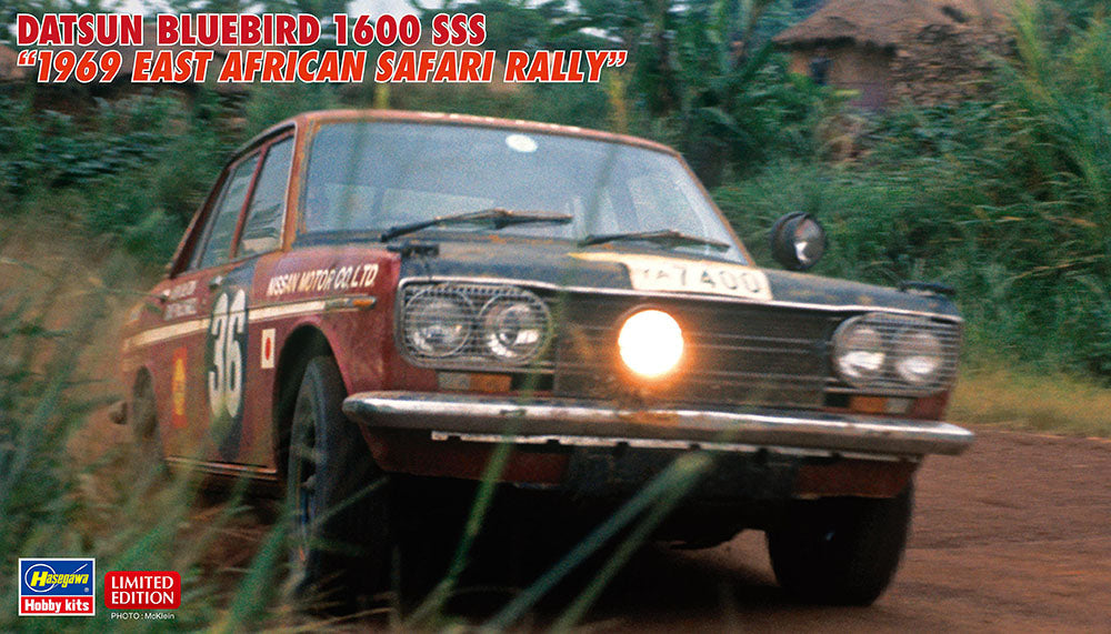 1/24 Datsun Bluebird 1600 SSS "1969 East African Safari Rally"