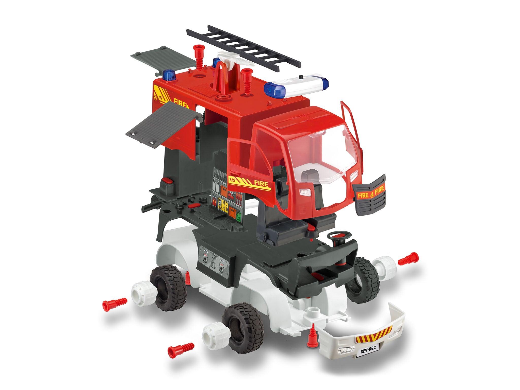 1/20 JUNIOR KIT Playset Fire Truck & Fire Station