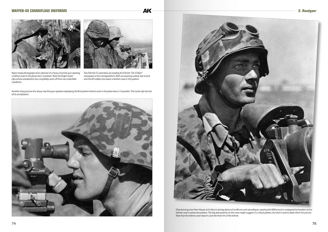 Waffen-SS Camouflage Uniforms - English