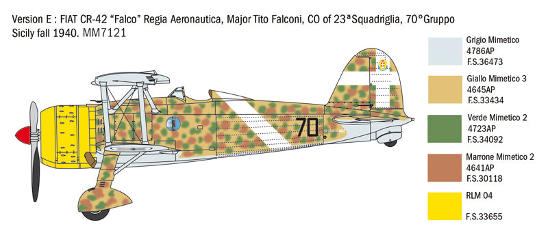1/48 Fiat CR.42 Falco "Battle of Britains 80th Anniversary"