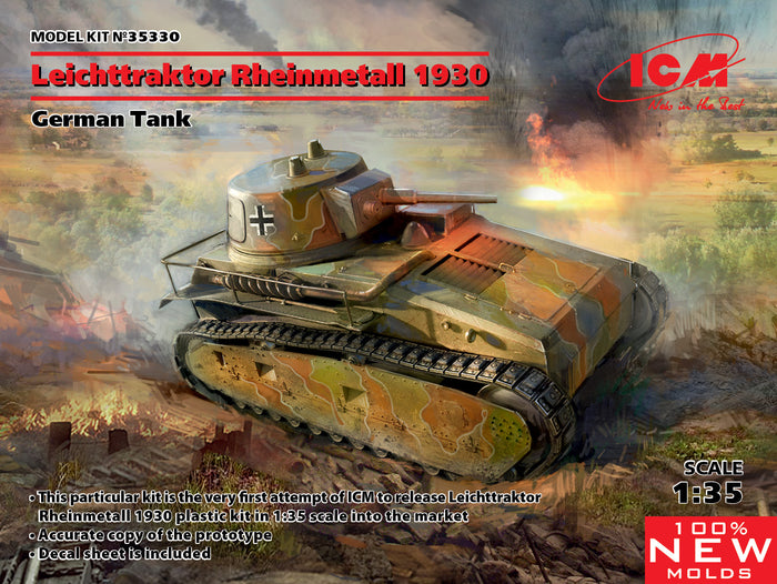 1/35 Leichttraktor Rheinmetall 1930 Germ. Tank