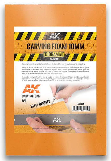 Carving Foam 10mm A4 Size (305x228 mm)