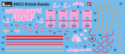 1/48 British Bombs