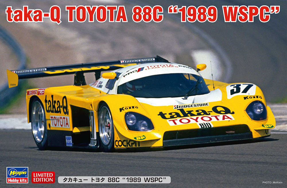 1/24 Taka-Q Toyota 88C "1989 WSPC"