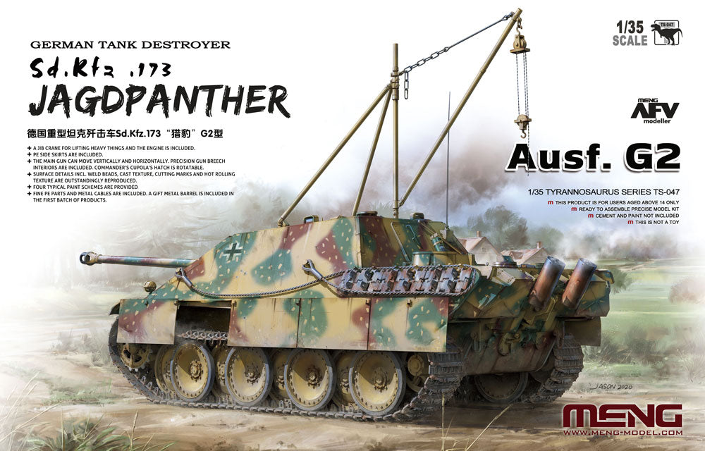 1/35 German Tank Destroyer Sd.Kfz.173 Jagdpanther Ausf. G2