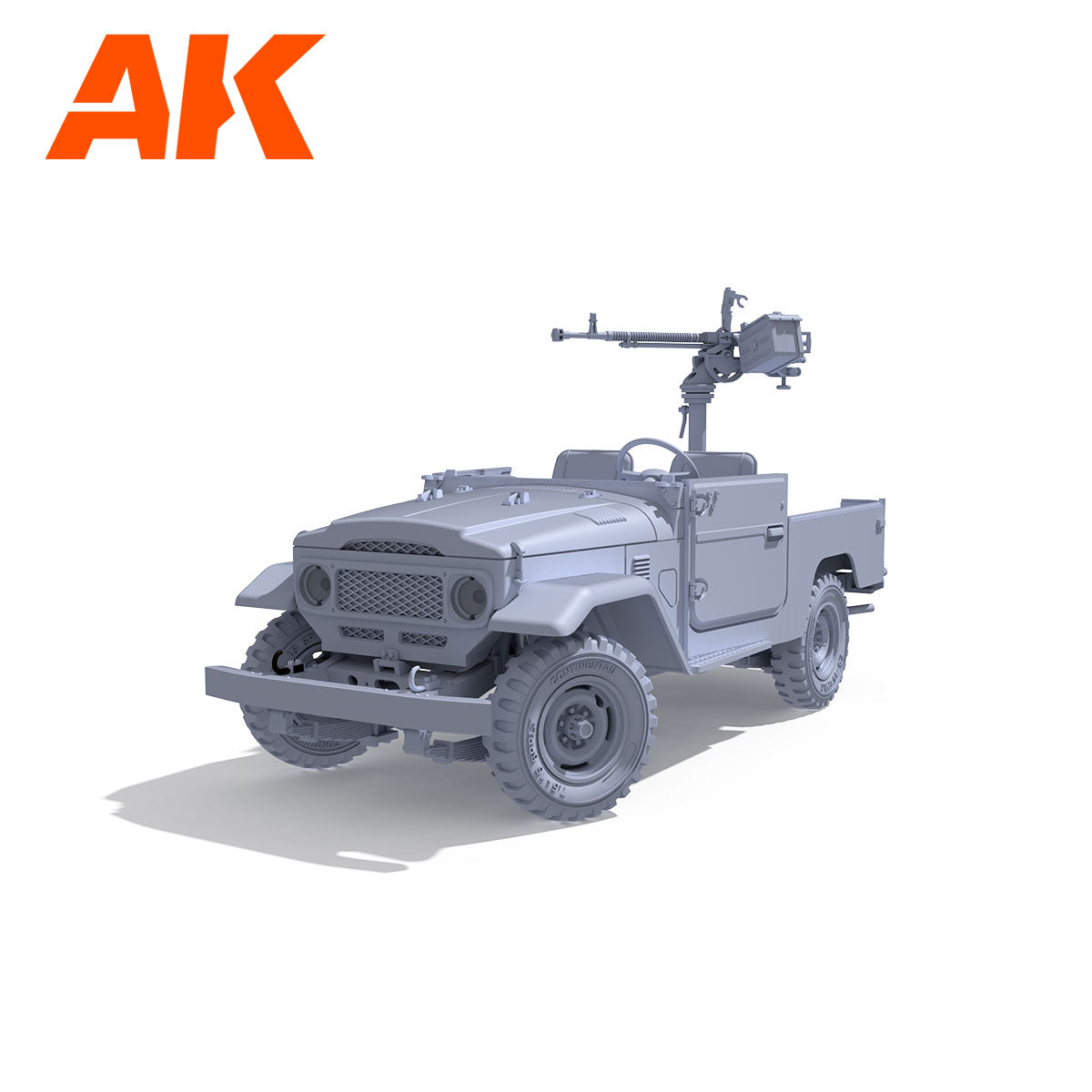 1/35 FJ43 Pickup with DShKM