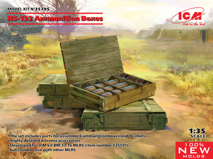 1/35 RS-132 Ammunition Boxes