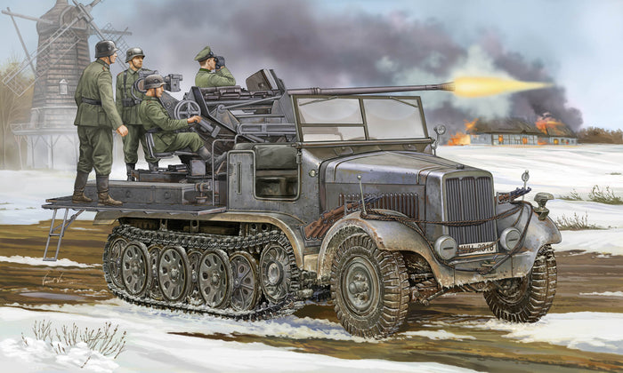 1/35 Ger. Sd.Kfz.6/2 3,7cm Flak 37 auf Selbst