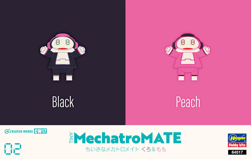 Tiny MeachtroMate Nr. 2 Black& Peach 2 Kit