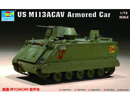 1/72 US M 113 ACAV Armored Car